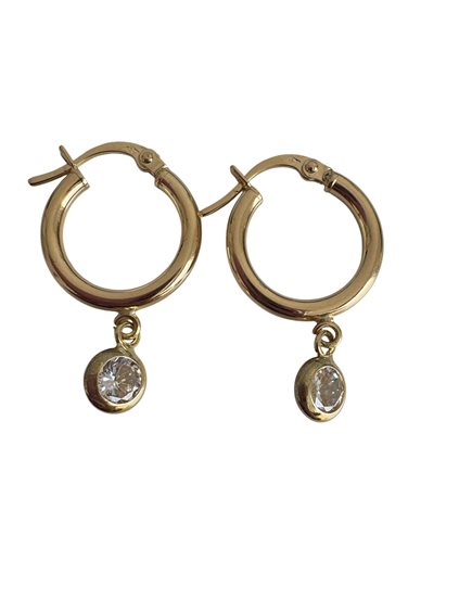 Orecchini Domar Donna in Oro giallo OROR-598-280 - OROR-598-280